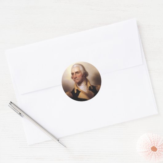 George Washington Sticker (Envelop)