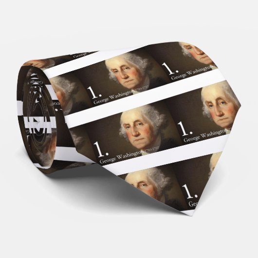 George Washington Stropdas (Opgerold)