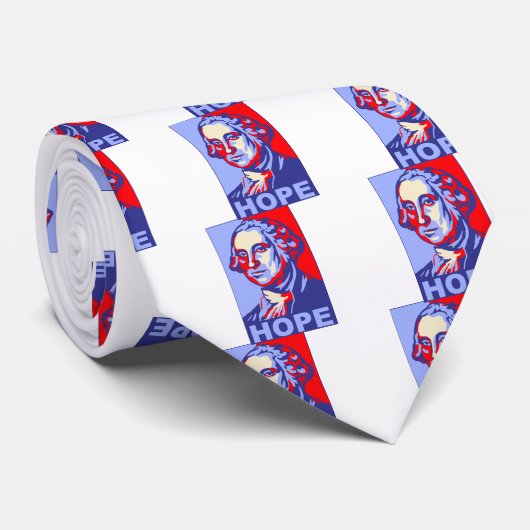 George Washington Stropdas (Opgerold)