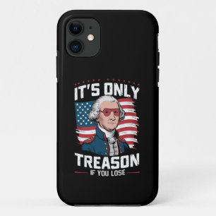 George Washington 'T Is Alleen Verraad Als Je Verl Case-Mate iPhone Case