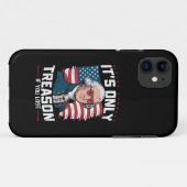 George Washington 'T Is Alleen Verraad Als Je Verl Case-Mate iPhone Case (Achterkant (horizontaal))