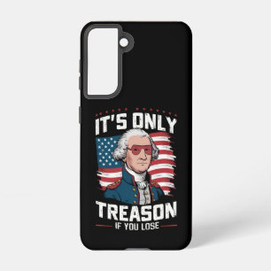 George Washington 't Is alleen verraad als je verl Samsung Galaxy Hoesje