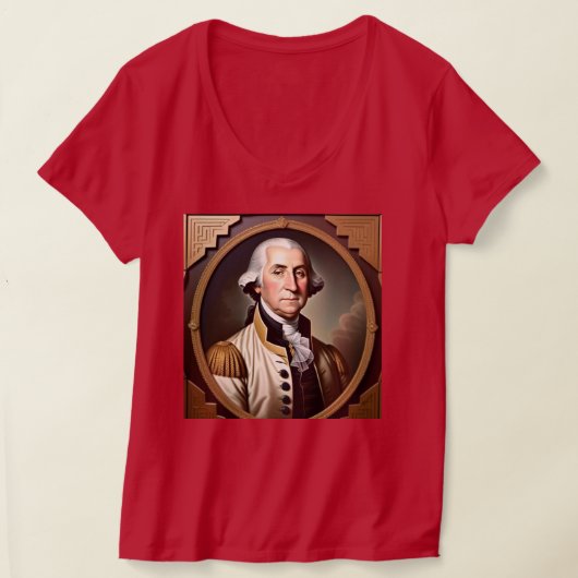 George Washington T-shirt voor dames (Laagn)