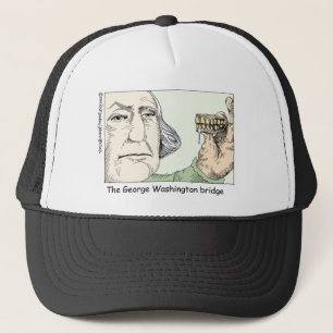 George Washington Tanden Grappige Cadeaus & Verzam Trucker Pet