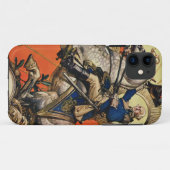 George Washington te paard Case-Mate iPhone Case (Achterkant (horizontaal))