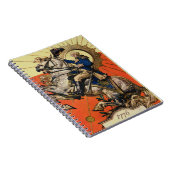George Washington te paard Notitieboek (Rechterzijde)