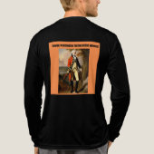 George Washington tegenover Britse generaals Tri-Blend Shirt (Achterkant volledig)