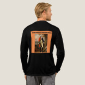 George Washington tegenover Britse generaals Tri-Blend Shirt (Achterkant)