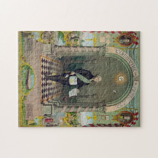 George Washington, The Mason Legpuzzel (Horizontaal)