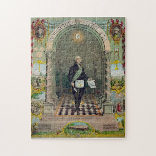 George Washington, The Mason Legpuzzel (Verticaal)