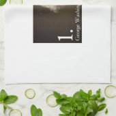 George Washington Theedoek (Gevouwen)