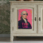George Washington Thug Life Altered Art Poster