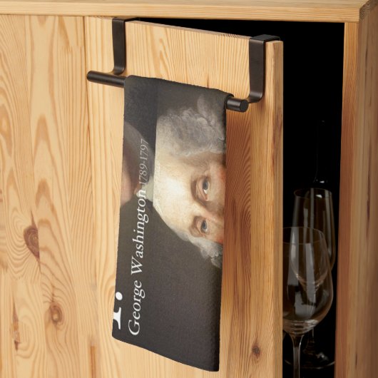 George Washington Towel Theedoek (Derde Gevouwen)