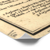 George Washington Trenton NJ Battlefield Map 1777 Poster (Hoek)