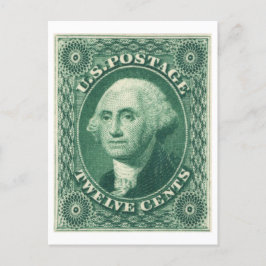 George Washington Twaalf Cents US Postage Briefkaart