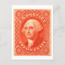 George Washington Twaalf Cents US Postage