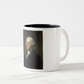 George Washington Tweekleurige Koffiemok (Voorkant rechts)