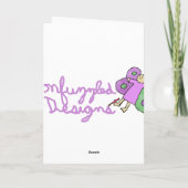 George Washington Verjaardag Kaart (Achterkant)