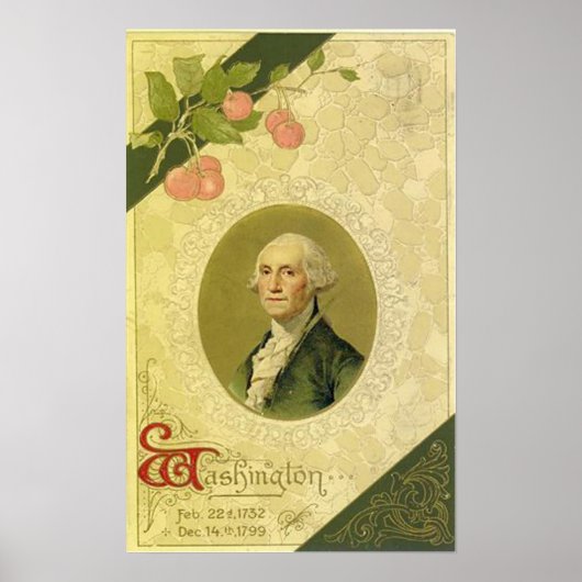 George Washington Vintage Poster (Voorkant)