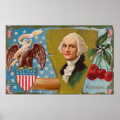 George Washington Vintage Poster (Voorkant)