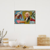 George Washington Vintage Poster (Keuken)