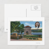 George Washington's hoofdkwartier, toren van de Vi Briefkaart (Voorkant / Achterkant)