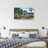 George Washington's hoofdkwartier, toren van de Vi Canvas Afdruk (Insitu (Slaapkamer))