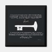 George Washington's Liberty Key Magnet (Voorkant)