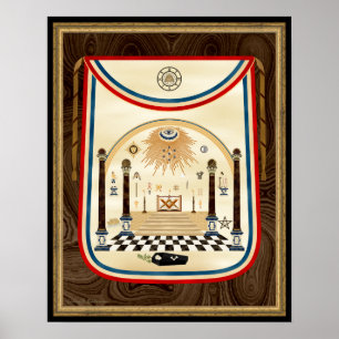 George Washington's Masonic Schort Art Poster