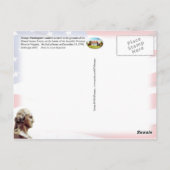 George Washington's Tomb, Mount Vernon Briefkaart (Achterkant)