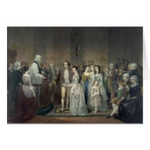 George Washington's trouwkaarten (Voorkant Horizontaal)