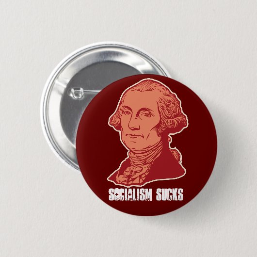 George Washinton  Button (Voorkant /achterkant)