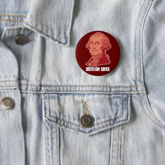 George Washinton  Button (In situ)