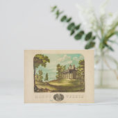 George Washinton's Home Mount Vernon door F. Colli Briefkaart (Staand voorkant)