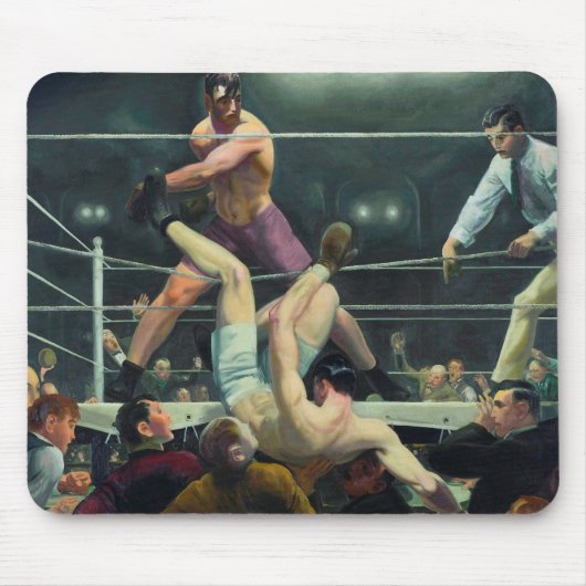 George Wesley Bellows Dempsey VS Firpo Muismat (Voorkant)