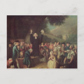 George Whitefield preken Briefkaart (Voorkant)