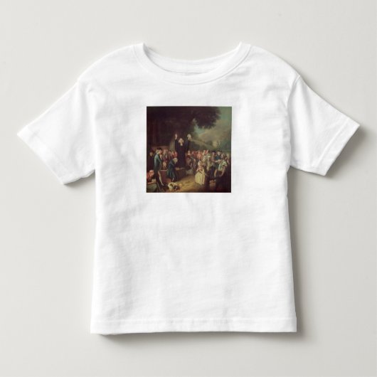 George Whitefield preken Kinder Shirts (Voorkant)