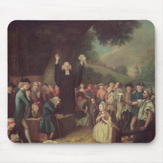 George Whitefield preken Muismat (Voorkant)