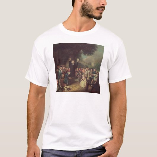 George Whitefield preken T-shirt (Voorkant)