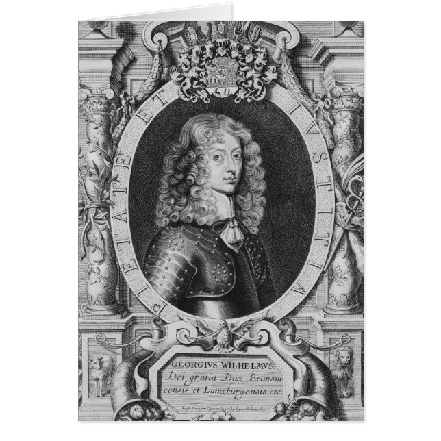 George William Duke of Braunschweig-Luneberg (Voorkant)