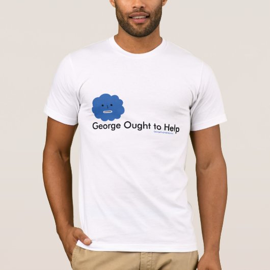 George zou Shirt moeten helpen (Voorkant)
