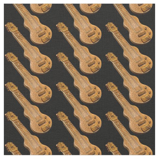 GeorgeBoards Lap Steel Guitar Commandant Fabric Stof (Close Up)