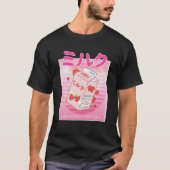 Georgenotfound Merch Japans aardbeienmelk T-shirt (Voorkant)