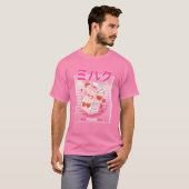 Georgenotfound Merch Japans aardbeienmelk T-shirt (Voorkant volledig)