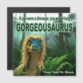 Georgeousaurus Blond Dinosaur (Voorkant / Achterkant)