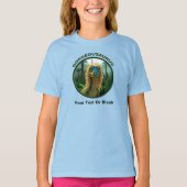 Georgeousaurus Blond Dinosaur T-shirt (Voorkant)