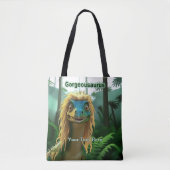 Georgeousaurus Blond Dinosaur Tote Bag (Voorkant)
