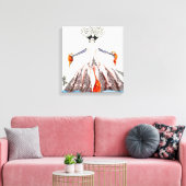 Georges Barbier Art Deco Mode Canvas Afdruk (Insitu (Woonkamer))