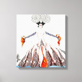 Georges Barbier Art Deco Mode Canvas Afdruk (Voorkant)