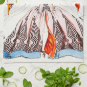 Georges Barbier Art Deco Mode Kitchen Towel Theedoek (Gevouwen)
